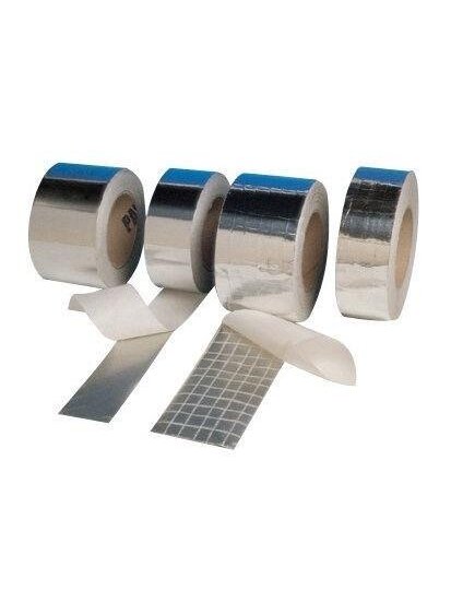 Aliumininė sandarinimo juosta, NALU 0050 R, 50 mm x 50 m 1 Aliumininė sandarinimo juosta, NALU 0050 R, 50 mm x 50 m 1
