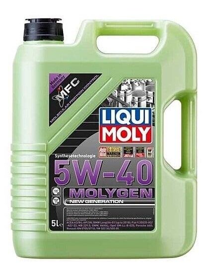 ALY VARIK LIQUI MOLY MOLYGEN NG 5W-40 5L ALY VARIK LIQUI MOLY MOLYGEN NG 5W-40 5L