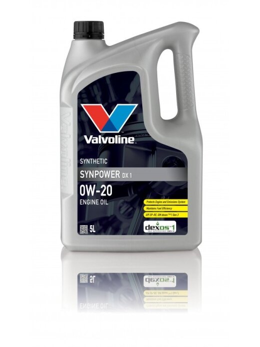 Alyva varikliui SYNPOWER  DX1 0W20 5L, Valvoline