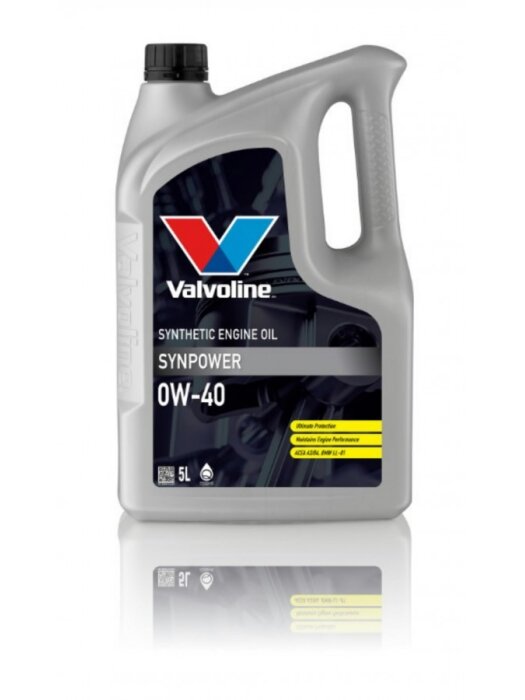 Alyva varikliui SYNPOWER 0W40 5L, Valvoline 1