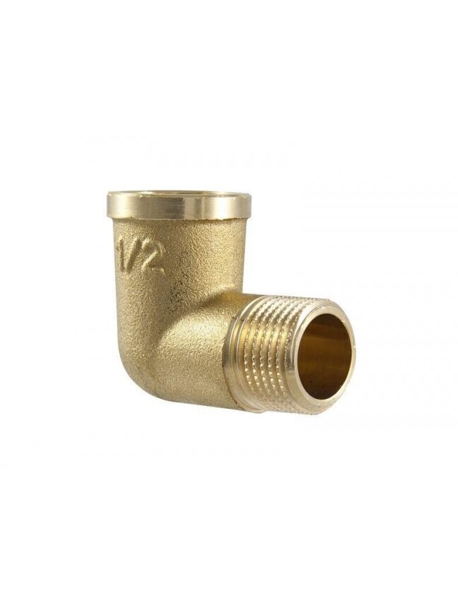 Alkūnė 210P, TDM Brass, 3/4", vidinis/išorinis sriegiai Alkūnė 210P, TDM Brass, 3/4", vidinis/išorinis sriegiai