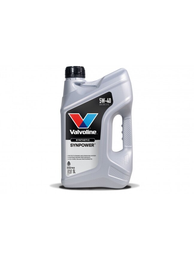 Alyva varikliui SYNPOWER 5W40 5L, Valvoline Alyva varikliui SYNPOWER 5W40 5L, Valvoline