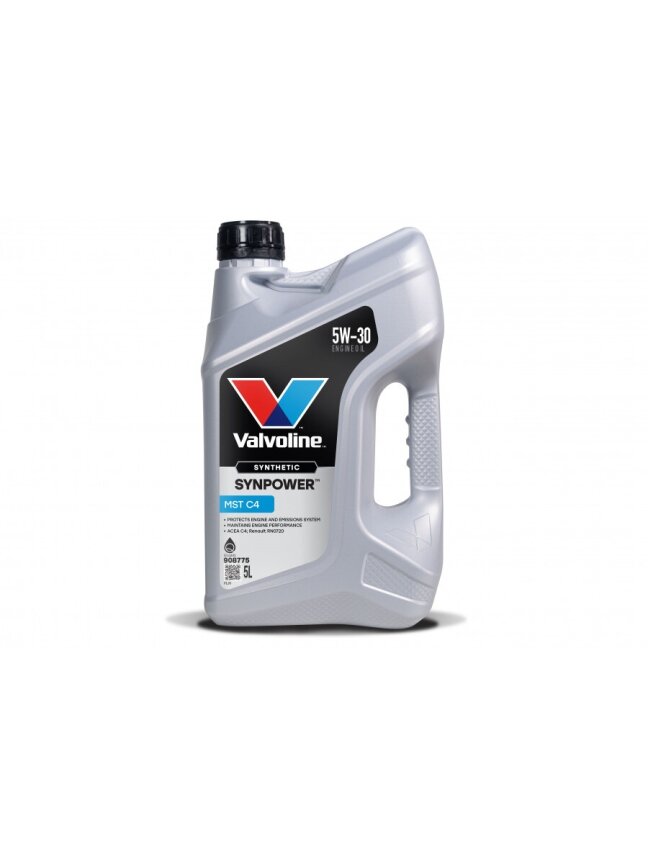 Alyva varikliui SYNPOWER MST C4 5W30 5L, Valvoline