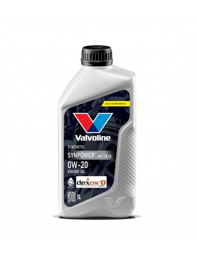 Alyva varikliui Synpower MST FE C6 0W20 1L, Valvoline 1