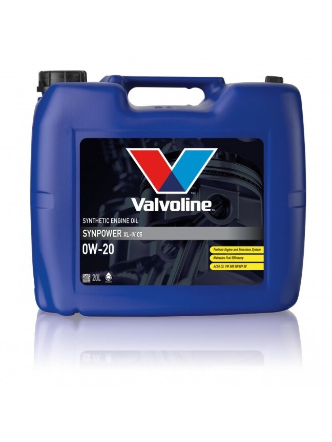 Alyva varikliui SYNPOWER XL-IV C5 0W20 20L, Valvoline