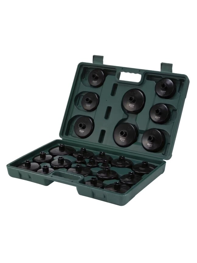 ⬡ Alyvos filtro dangtelio raktų rinkinys 25 vnt. (ST09705) ⬡ Alyvos filtro dangtelio raktų rinkinys 25 vnt. (ST09705)