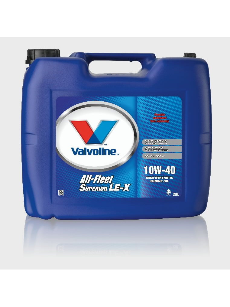 Alyva varikliui ALL FLEET SUPERIOR LE-X 10W40 20L, Valvoline