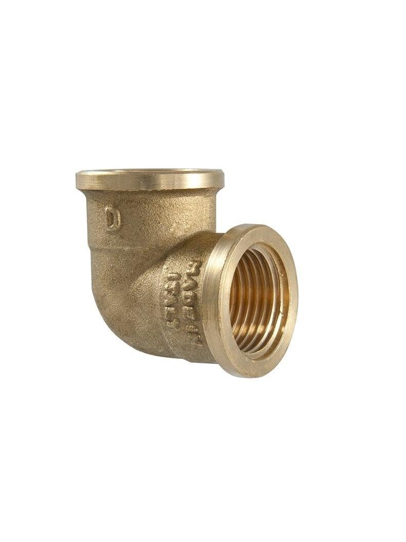 Alkūnė TMD brass, 1", 90°, vidiniai sriegiai Alkūnė TMD brass, 1", 90°, vidiniai sriegiai