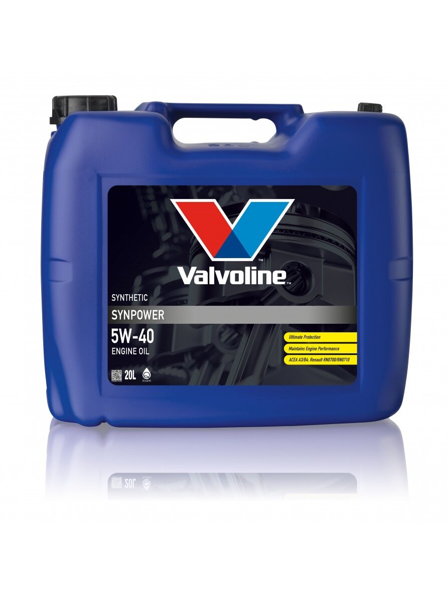 Alyva varikliui SYNPOWER 5W40 20L, Valvoline 1 Alyva varikliui SYNPOWER 5W40 20L, Valvoline 1