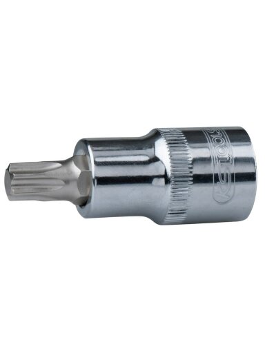 Antgalis galvutė Torx 1/2" CHROMEplus,on hang tag T40, KS Tools