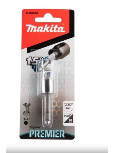 Antgalių praiilgintojas MAKITA E-03420, 3/8" 50MM