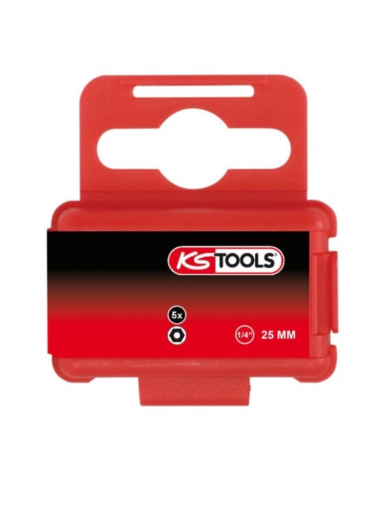 Antgalis šešiakampis su centr.skyle 3.0X25mm 1/4 5vnt. (700.2250, KS TOOLS) Antgalis šešiakampis su centr.skyle 3.0X25mm 1/4 5vnt. (700.2250, KS TOOLS)