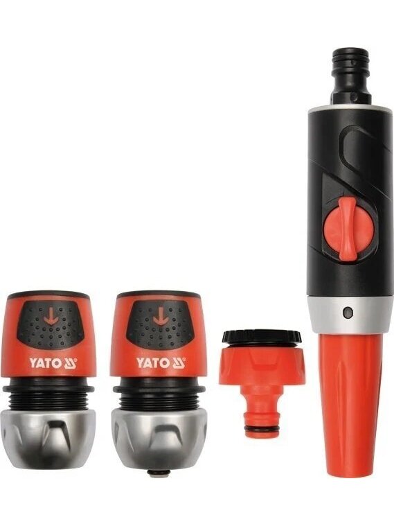 Antgalis laistymui su jungtimis 1/2'', 3/4'', 1'' 4 vnt Yato