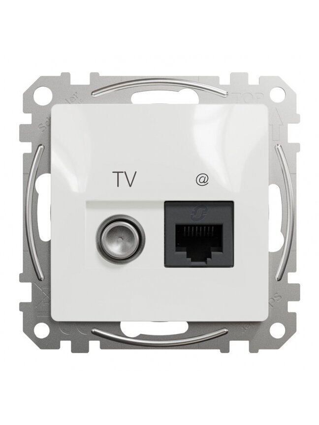 Antenos ir kompiuterio lizdas SCHNEIDER SEDNA DESIGN Antenos ir kompiuterio lizdas SCHNEIDER SEDNA DESIGN