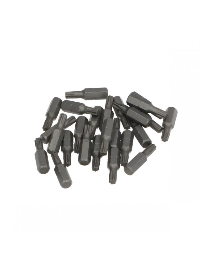 Antgaliai atsuktuvui TORX CR-V S2 Draumet PREMIUM | T25, 25mm, 25vnt.