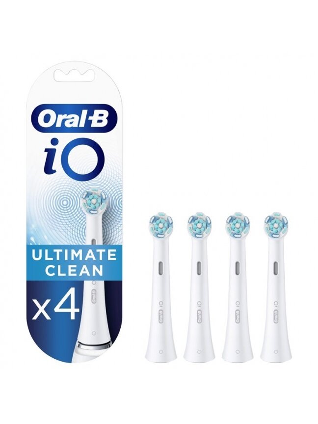 Antgalis Oral-B Ultimate Clean, balta, 4 vnt. Antgalis Oral-B Ultimate Clean, balta, 4 vnt.