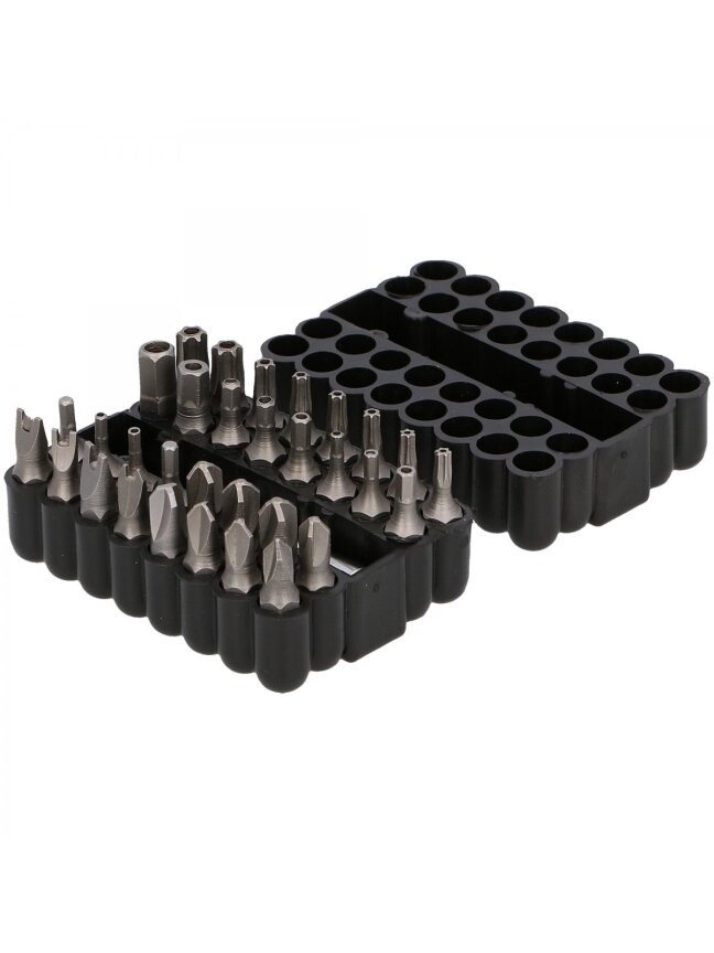 Antgalių rinkinys BIT- 33 vnt. Faster Tools
