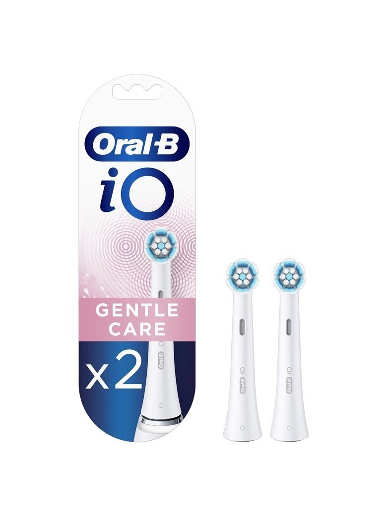 Antgalis Oral-B Gentle Care, balta, 2 vnt. Antgalis Oral-B Gentle Care, balta, 2 vnt.