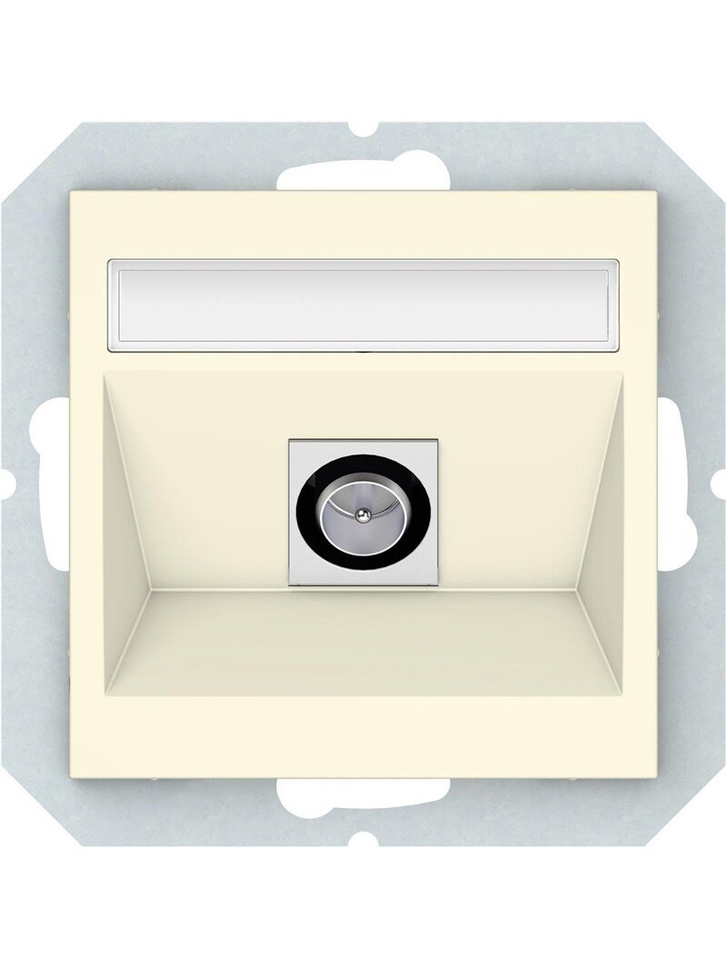 Antenos lizdas VILMA QR 1000, dramblio kaulo spalvos Antenos lizdas VILMA QR 1000, dramblio kaulo spalvos