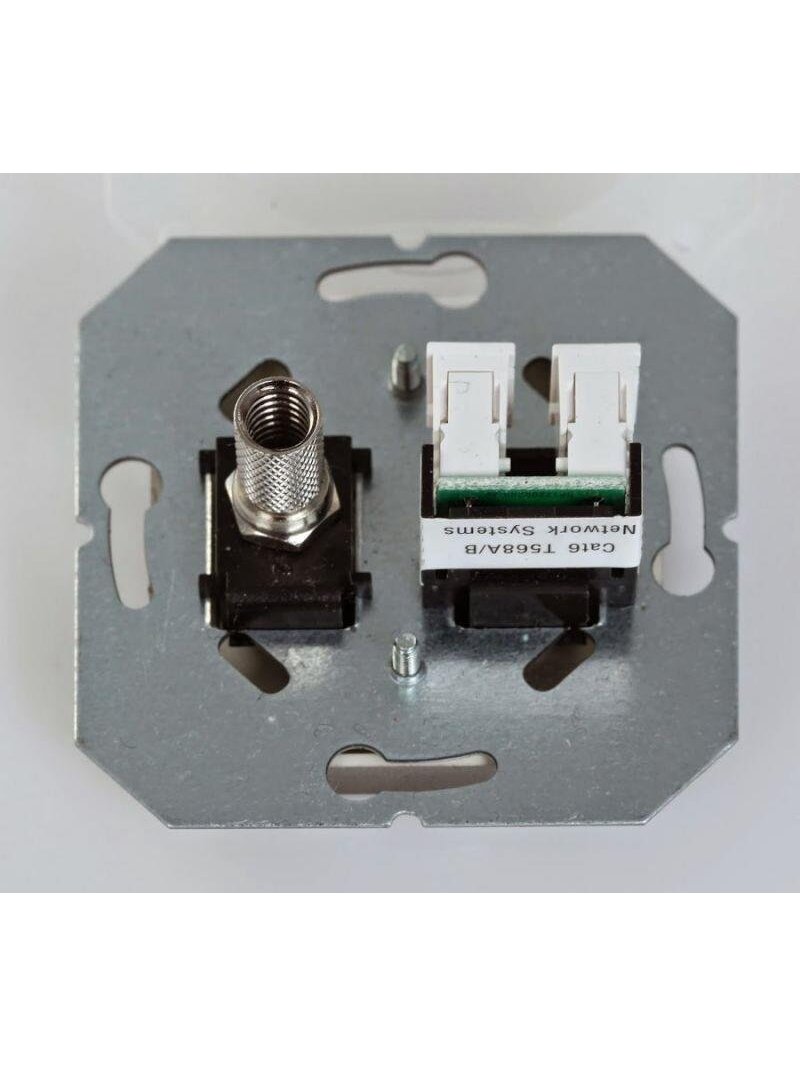 Antenos ir kompiuterio lizdas LIREGUS EPSILON, šampano sp. 2 Antenos ir kompiuterio lizdas LIREGUS EPSILON, šampano sp. 2