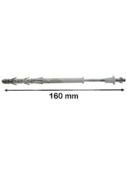 Apkabos varžtas su kaisčiu 160 mm, STRUGA/MIKKO, ZN Apkabos varžtas su kaisčiu 160 mm, STRUGA/MIKKO, ZN