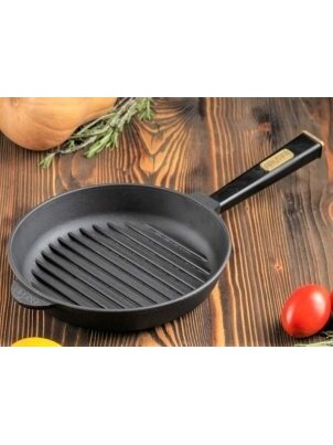 Apvali Grill Keptuvė Ø 28 cm BZ-GRILL 2 Apvali Grill Keptuvė Ø 28 cm BZ-GRILL 2