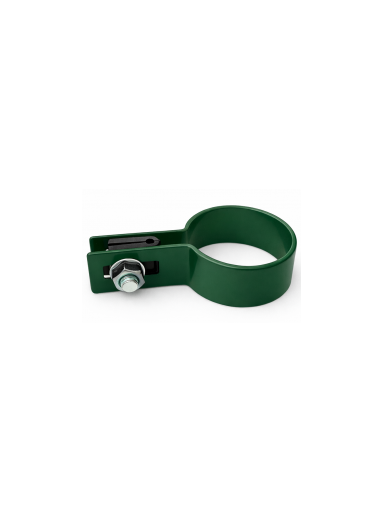 Apkaba apvaliam stulpui, ø48 mm, GALINĖ, plieninė, ZN+6005 (Žalia)