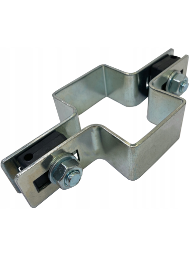 Apkaba segmentui 60x40 mm, TIESI, plieninė, karštai cinkuota Apkaba segmentui 60x40 mm, TIESI, plieninė, karštai cinkuota