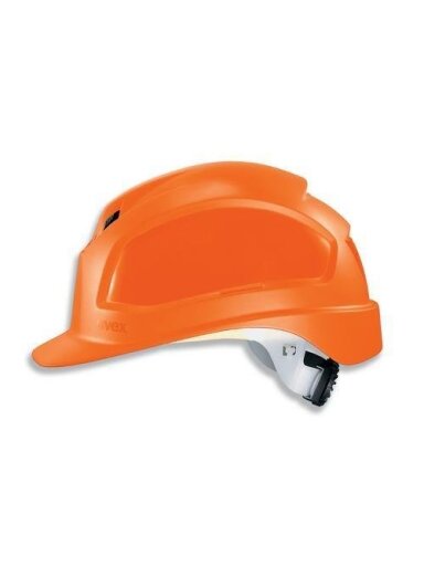 Apsauginis šalmas Uvex, 61 cm dydis, oranžinė