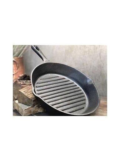 Apvali Grill Keptuvė Ø 18 cm GRILL