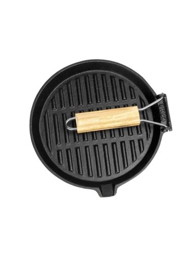 Apvali Grill Keptuvė Ø 24 cm GRILL