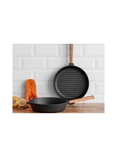 Apvali Grill Keptuvė Ø 26 cm BZ-GRILL
