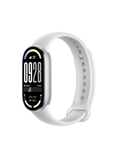 APYR IŠMANXIAOMI SMART BAND 10 SIDABRO