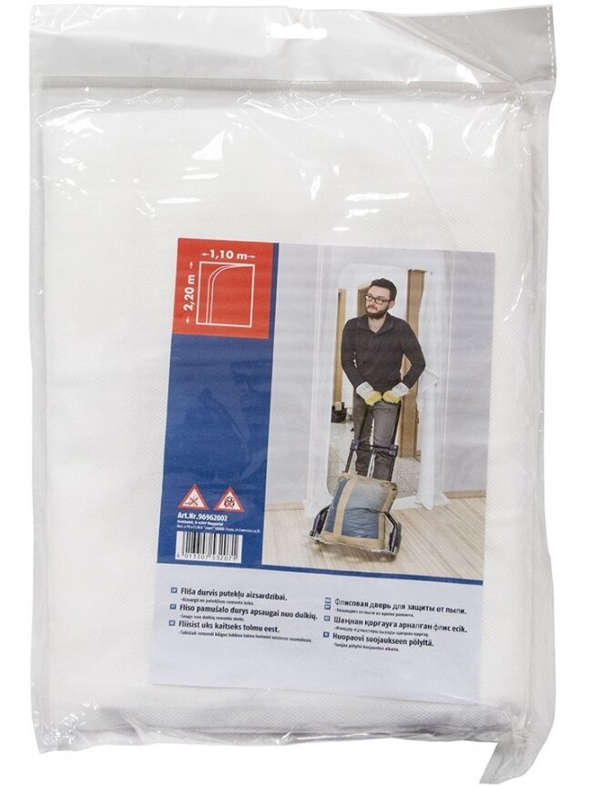 Apsauga durims, 2,20x1,10 m, užtraukiama C-forma, balta Ciret 2 Apsauga durims, 2,20x1,10 m, užtraukiama C-forma, balta Ciret 2