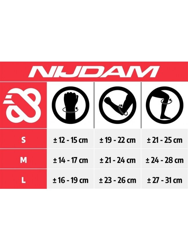 Apsauga Nijdam Neo Nero N61EC01 10136871, S 2