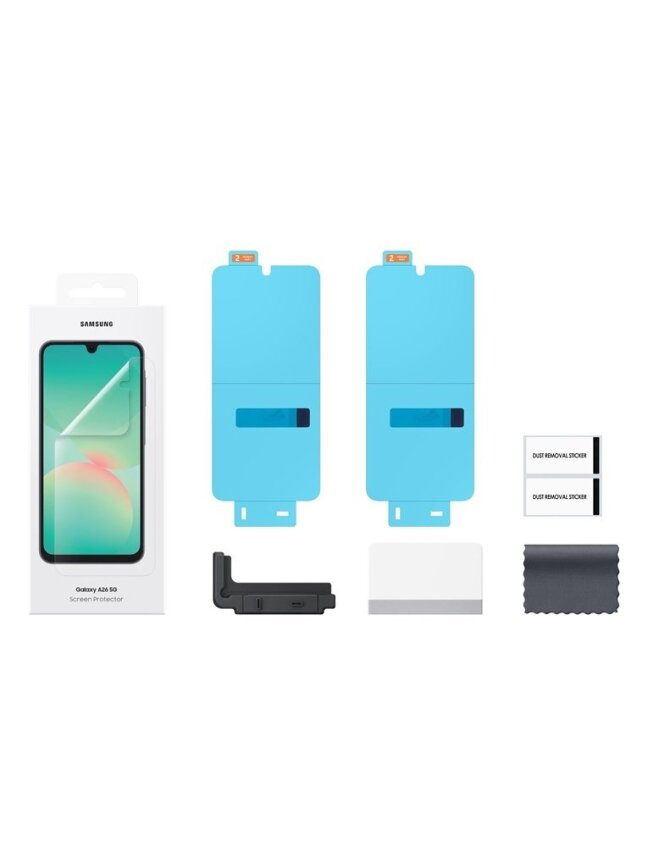 Apsauginė ekrano plėvelė Samsung Galaxy A26 2H 6.7" 2 vnt. 2 Apsauginė ekrano plėvelė Samsung Galaxy A26 2H 6.7" 2 vnt. 2