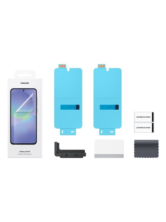Apsauginė ekrano plėvelė Samsung Galaxy A36 2H 6.7" 2vnt 2 Apsauginė ekrano plėvelė Samsung Galaxy A36 2H 6.7" 2vnt 2