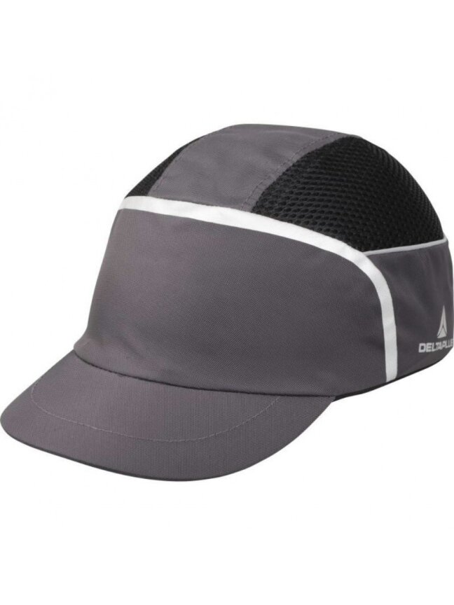 Apsauginė kepurė Kaizio, ergonomiška, pilka/juoda, Delta Plus Apsauginė kepurė Kaizio, ergonomiška, pilka/juoda, Delta Plus