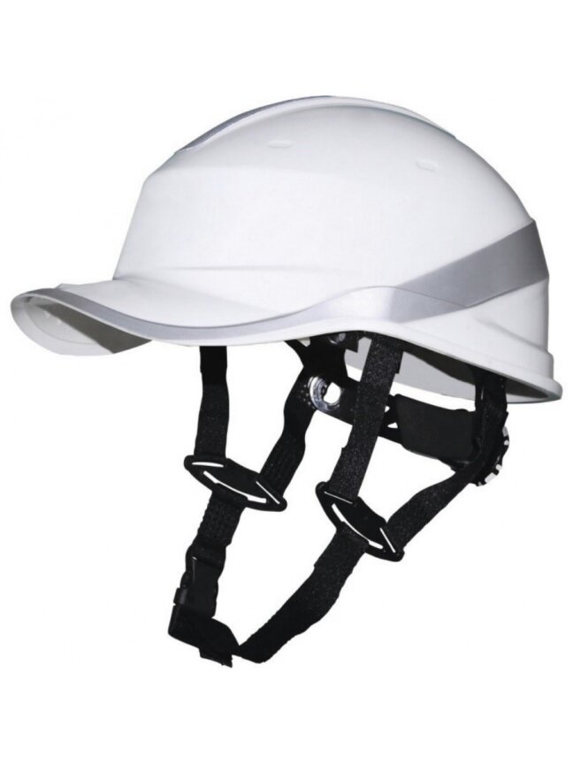 Apsauginis šalmas, Baseball, 1000 VAC/1500 VDC, balta DIAMOND V UP, Delta Plus
