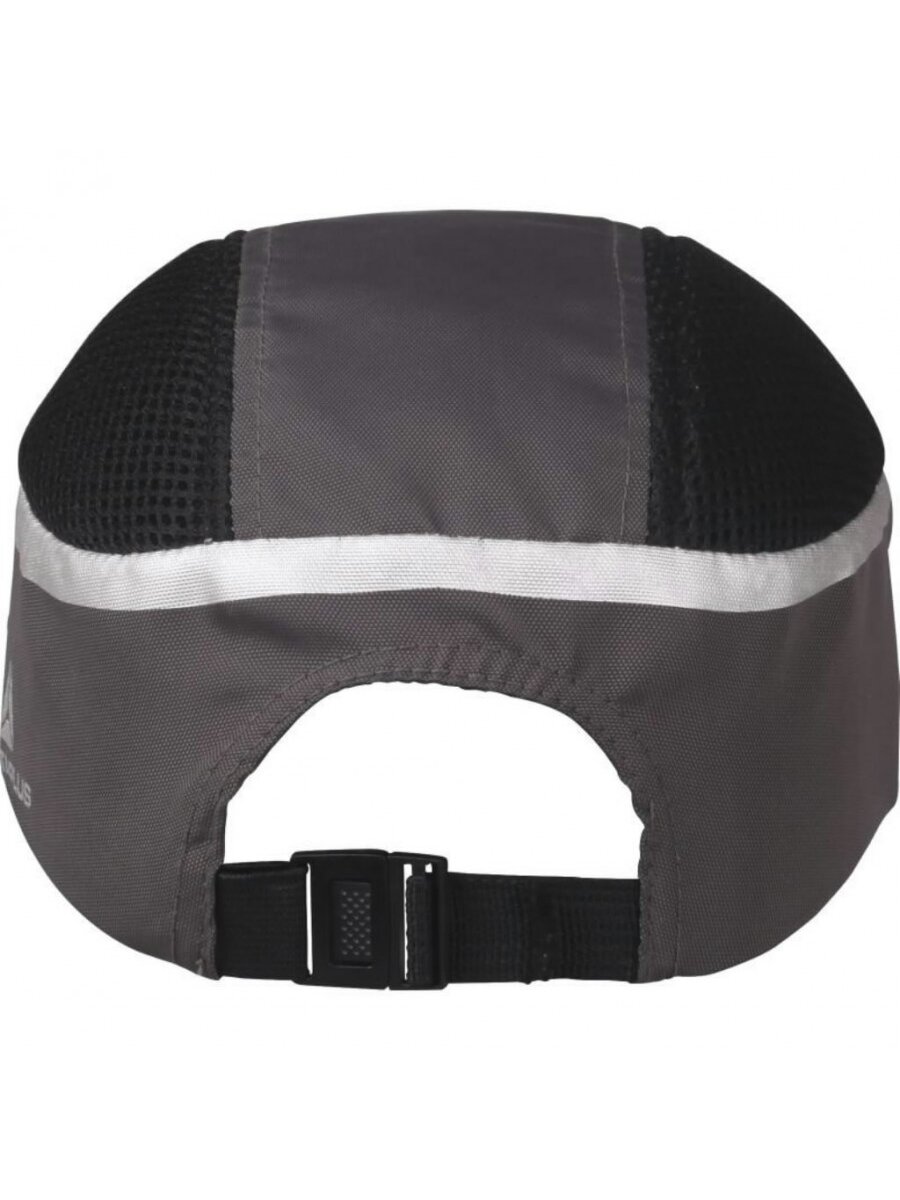 Apsauginė kepurė Kaizio, ergonomiška, pilka/juoda, Delta Plus 2 Apsauginė kepurė Kaizio, ergonomiška, pilka/juoda, Delta Plus 2
