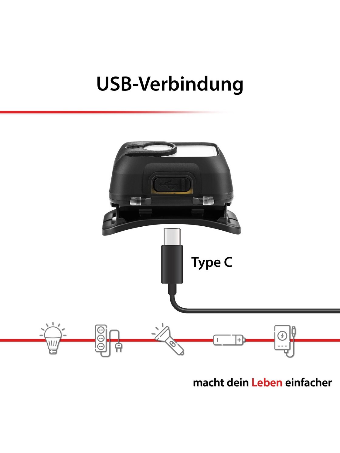 Arcas Galvos žibintuvėlis, 480lm, 9W, įkraunamas USB-C, ARCAS 3 Arcas Galvos žibintuvėlis, 480lm, 9W, įkraunamas USB-C, ARCAS 3