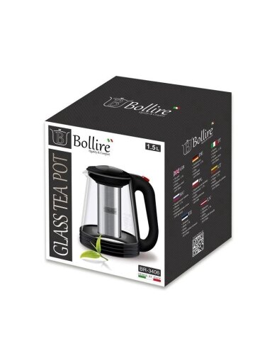 Arbatinukas Bollire, su sieteliu, 1,5 l