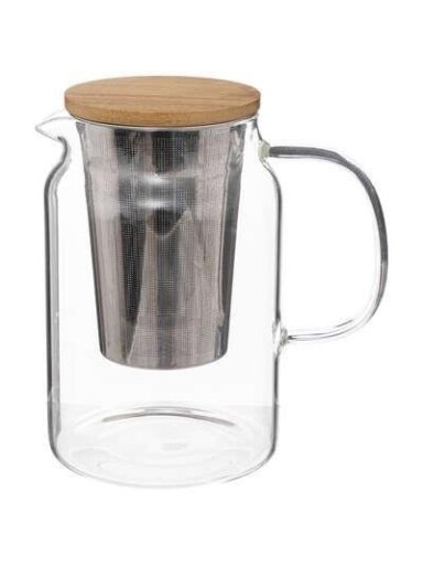 ARBATINUKAS STIKLINIS SU DANGT 900ML