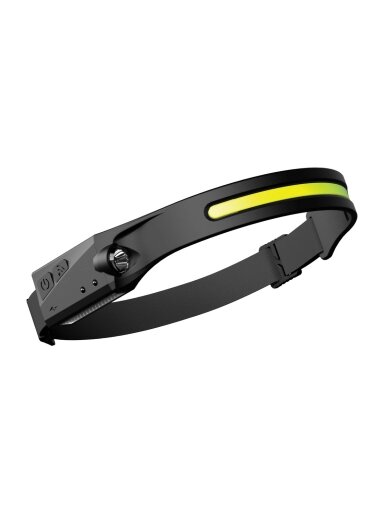 Arcas Galvos žibintuvėlis, 5W + 3W, įkraunamas USB-C, ARCAS