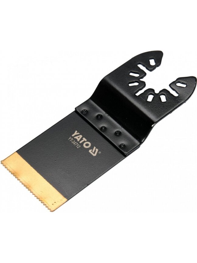 Ašmenys pjūkliniai BIM-TIN daugiafunkciniui prietaisui YT-82220, YT-82818, YT-82819, 90x34mm Titano Yato Ašmenys pjūkliniai BIM-TIN daugiafunkciniui prietaisui YT-82220, YT-82818, YT-82819, 90x34mm Titano Yato