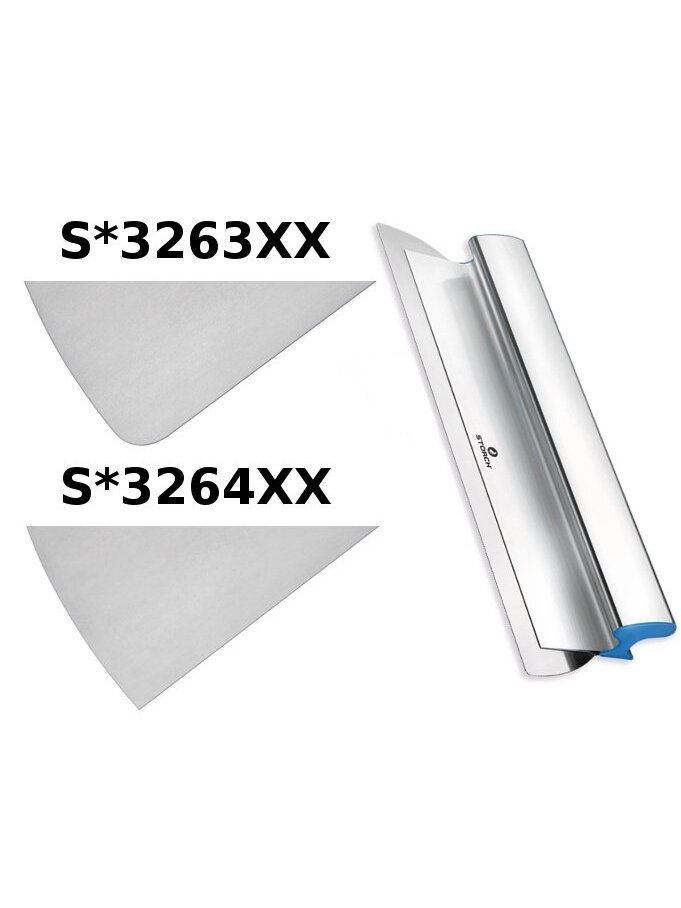 Ašmenys pakaitiniai Flexogrip AluStar 3262XX Storch | 600x0,5mm glaistyklei 326260