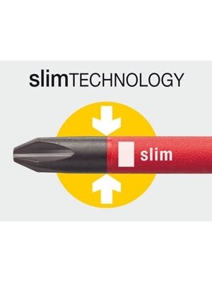 Atsuktuvas elektrikui su antgaliais rankenoje WIHA LiftUp slimBits (6 vnt.) 4