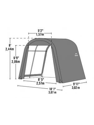 Atsarginis stogas dėl Tentinis sandelis 3,0 x 3,0 m 1 Atsarginis stogas dėl Tentinis sandelis 3,0 x 3,0 m 1