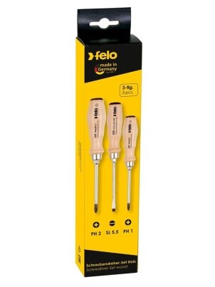 Atsuktuvų komplektas FELO 3 vnt PH1/PH2/SL 5,5 1