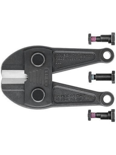 Atsarginė galvutė skirta 7172610 replėms, Knipex